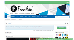 Desktop Screenshot of freedom.community.tm
